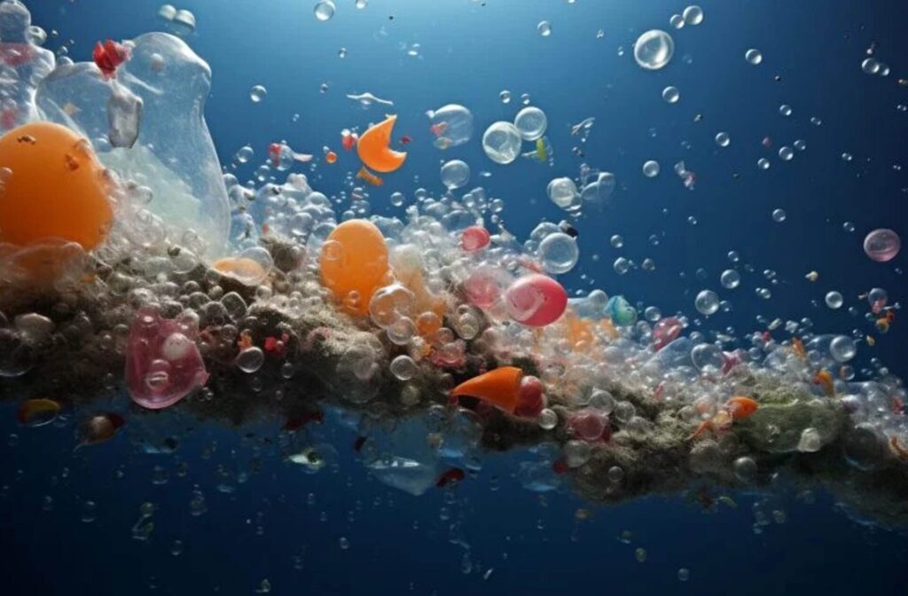 affect of plastic on the ocean